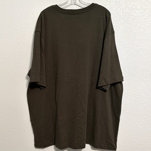 Carhartt Mens 2XL Loose Fit Heavyweight Short-Sleeve Peat K87 306  Workwear Tee - Picture 8 of 9